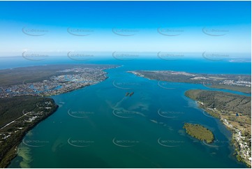 Pumicestone Passage Toorbul QLD Aerial Photography