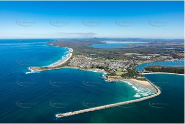 Aerial Photo Yamba NSW Aerial Photography