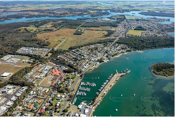 Aerial Photo Yamba NSW Aerial Photography