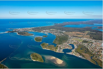 Aerial Photo Yamba NSW Aerial Photography