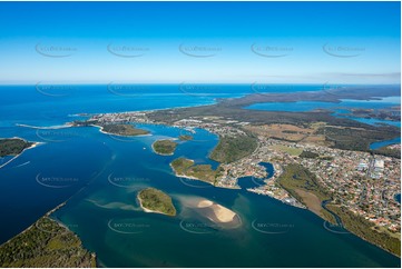 Aerial Photo Yamba NSW Aerial Photography