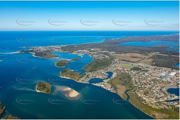 Aerial Photo Yamba NSW Aerial Photography