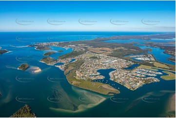 Aerial Photo Yamba NSW Aerial Photography