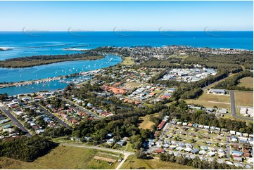 Aerial Photo Yamba NSW Aerial Photography
