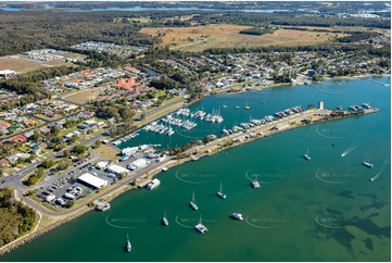 Aerial Photo Yamba NSW Aerial Photography