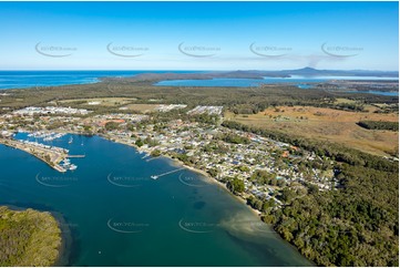 Aerial Photo Yamba NSW Aerial Photography