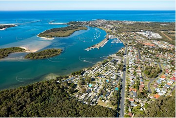 Aerial Photo Yamba NSW Aerial Photography