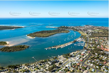 Aerial Photo Yamba NSW Aerial Photography