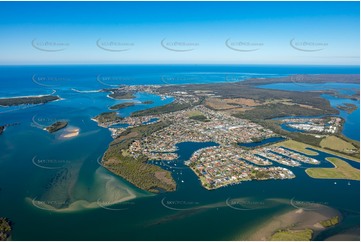 Aerial Photo Yamba NSW Aerial Photography