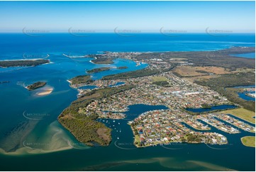 Aerial Photo Yamba NSW Aerial Photography