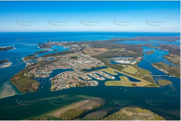 Aerial Photo Yamba NSW Aerial Photography