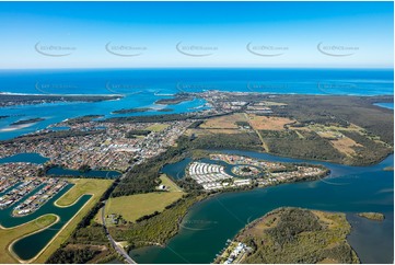 Aerial Photo Yamba NSW Aerial Photography