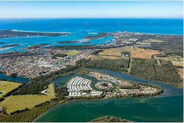 Aerial Photo Yamba NSW Aerial Photography