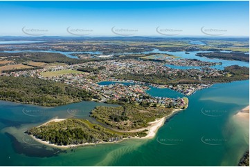 Aerial Photo Yamba NSW Aerial Photography