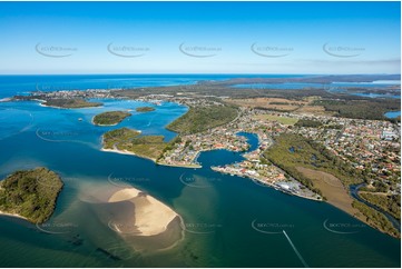 Aerial Photo Yamba NSW Aerial Photography