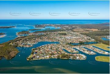 Aerial Photo Yamba NSW Aerial Photography