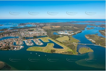 Aerial Photo Yamba NSW Aerial Photography