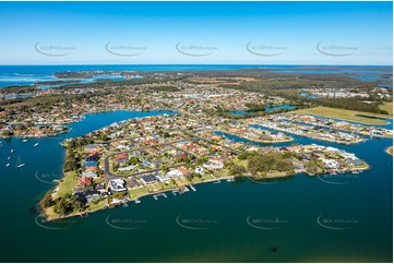 Aerial Photo Yamba NSW Aerial Photography