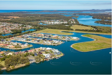 Aerial Photo Yamba NSW Aerial Photography