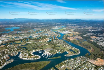 High Altitude Aerial Photo Hope Island QLD Aerial Photography