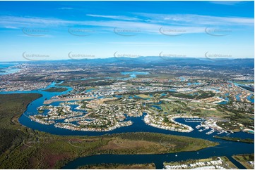 Aerial Photo Hope Island QLD Aerial Photography