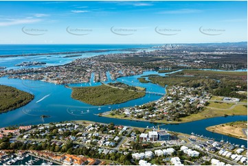 Aerial Photo Hope Island QLD Aerial Photography