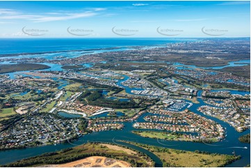 Aerial Photo Hope Island QLD Aerial Photography