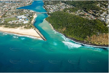 Tallebudgera Creek Entrance QLD Aerial Photography