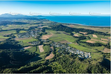 Aerial Photo Mossman QLD Aerial Photography