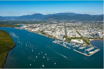 Aerial Photo Cairns City QLD Aerial Photography