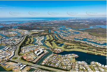 Aerial Photo Hope Island QLD Aerial Photography