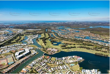 Aerial Photo Hope Island QLD Aerial Photography