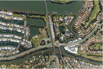 High Altitude Vertical Aerial Photo Helensvale QLD Aerial Photography