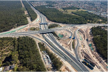 Logan Motorway & Mount Lindesay Hwy Interchange Upgrade QLD Aerial Photography