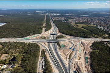 Logan Motorway & Mount Lindesay Hwy Interchange Upgrade QLD Aerial Photography