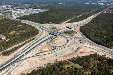 Logan Motorway & Mount Lindesay Hwy Interchange Upgrade QLD Aerial Photography