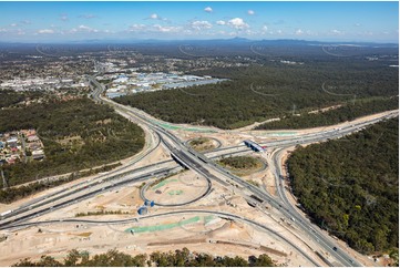 Logan Motorway & Mount Lindesay Hwy Interchange Upgrade QLD Aerial Photography