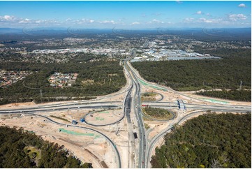 Logan Motorway & Mount Lindesay Hwy Interchange Upgrade QLD Aerial Photography