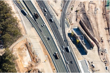 Logan Motorway & Mount Lindesay Hwy Interchange Upgrade QLD Aerial Photography