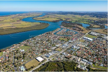 Aerial Photo West Ballina NSW Aerial Photography