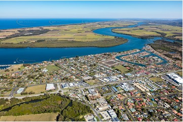 Aerial Photo West Ballina NSW Aerial Photography