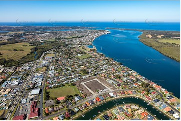 Aerial Photo West Ballina NSW Aerial Photography