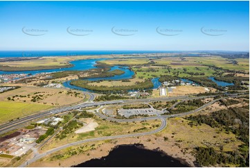 Aerial Photo West Ballina NSW Aerial Photography