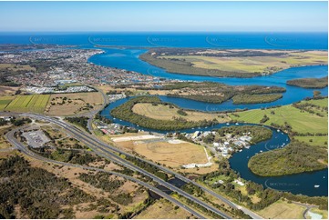 Aerial Photo West Ballina NSW Aerial Photography