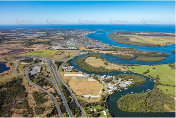 Aerial Photo West Ballina NSW Aerial Photography