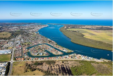 Aerial Photo West Ballina NSW Aerial Photography