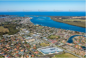 Aerial Photo West Ballina NSW Aerial Photography