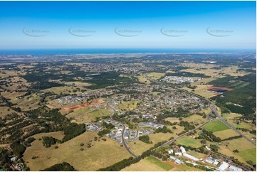 Aerial Photo Wollongbar NSW Aerial Photography