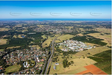 Aerial Photo Wollongbar NSW Aerial Photography