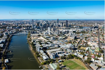 Aerial Photo West End QLD Aerial Photography